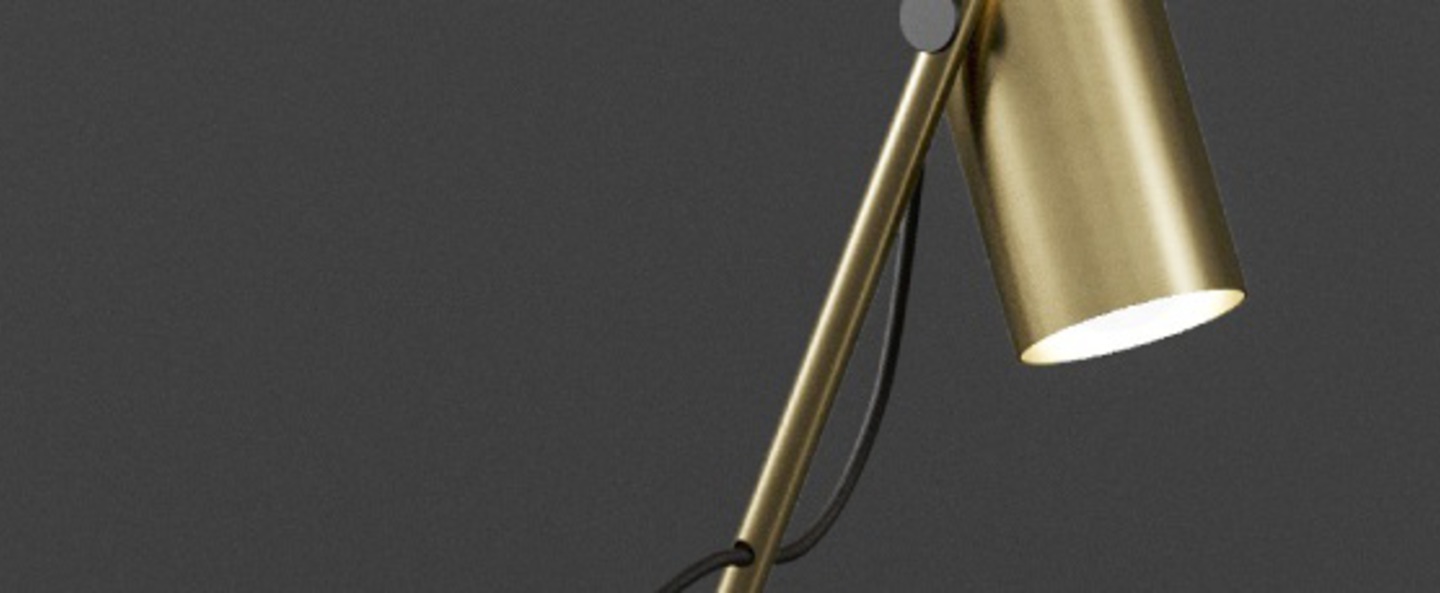 banner-image Lampe a poser ed005 laiton o15cm h52cm edizioni normal