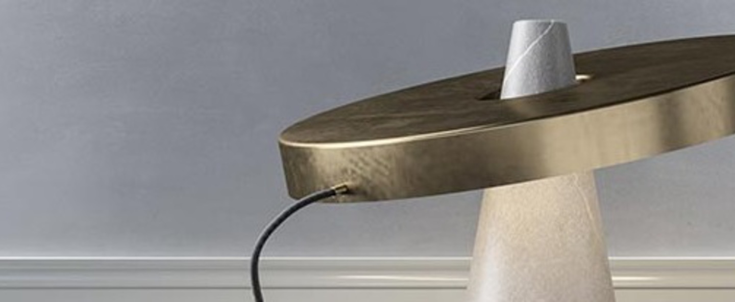 banner-image Lampe a poser ed039 bronze o40cm h37cm edizioni normal