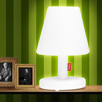 Lampe a poser edison the medium blanc led o32cm h51cm fatboy normal