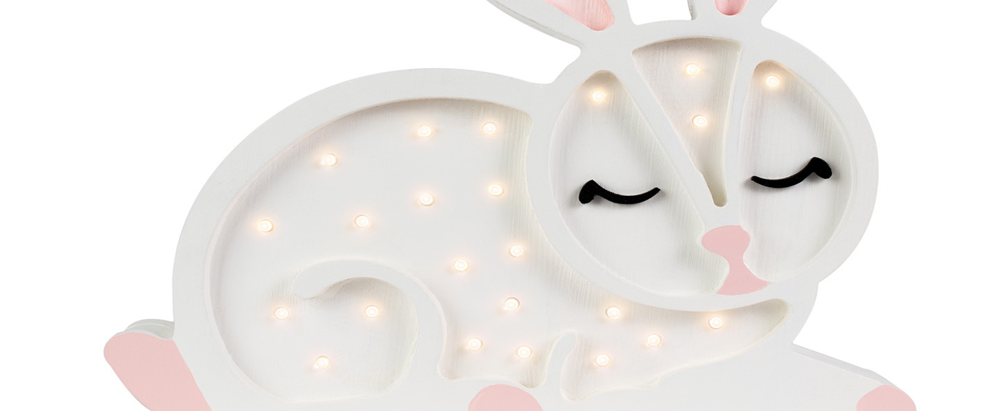 banner-image Lampe a poser enfant bunny blanc l34cm h33cm little lights normal