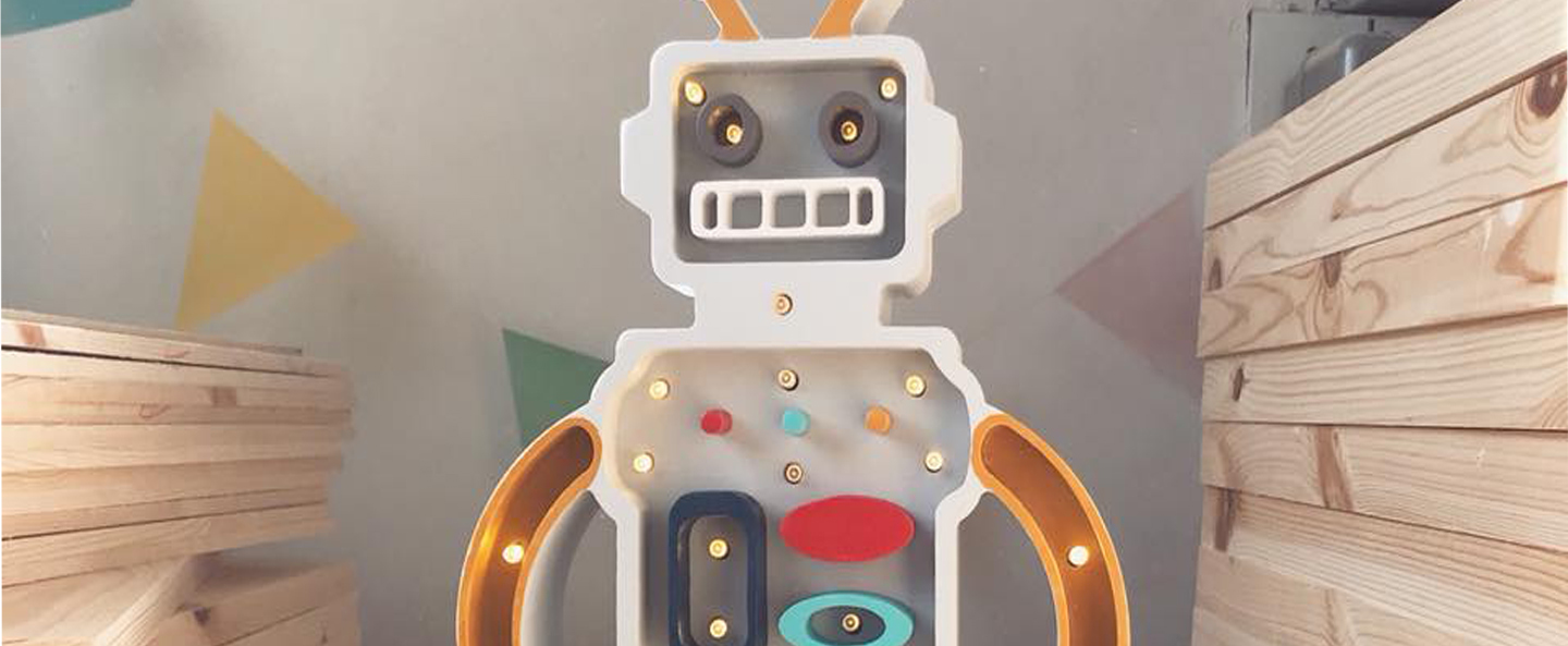 banner-image Lampe a poser enfant robot moutarde gris l38cm h22cm little lights normal