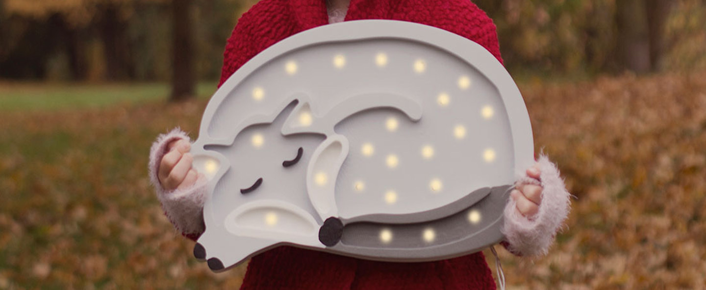 banner-image Lampe a poser enfant wolf gris l38cm h23cm little lights normal