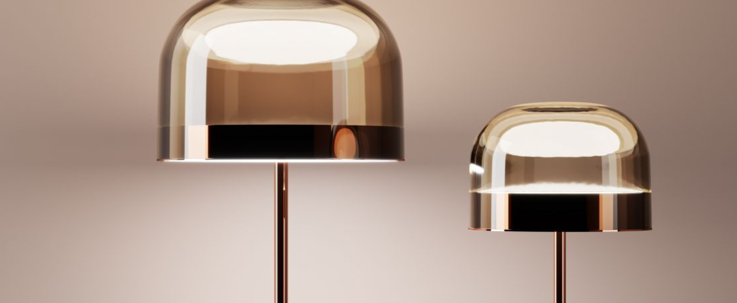 banner-image Lampe a poser equatore s cuivre led o23 8cm h42 5cm fontana arte normal