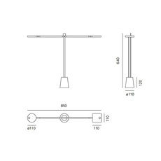 Equilibrist jean nouvel lampe a poser table lamp  artemide 1442010a  design signed 33428 thumb