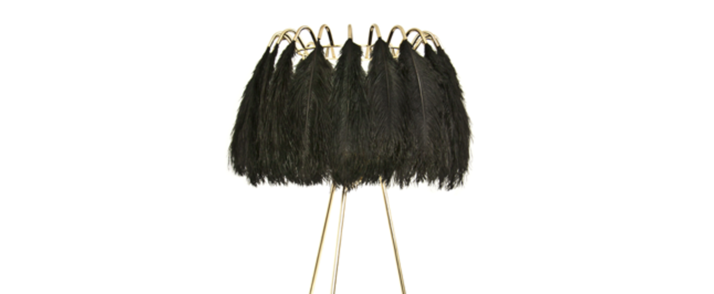 banner-image Lampe a poser feather noir o50cm h50cm mineheart normal