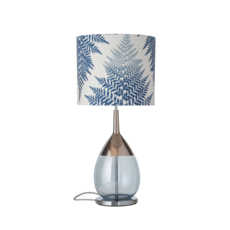 table lamp with leaves