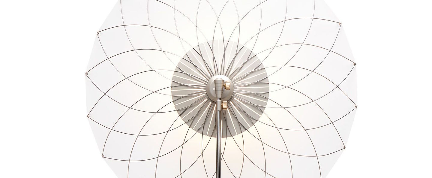 Lampe a poser filigree transparent led l80cm h240cm moooi normal