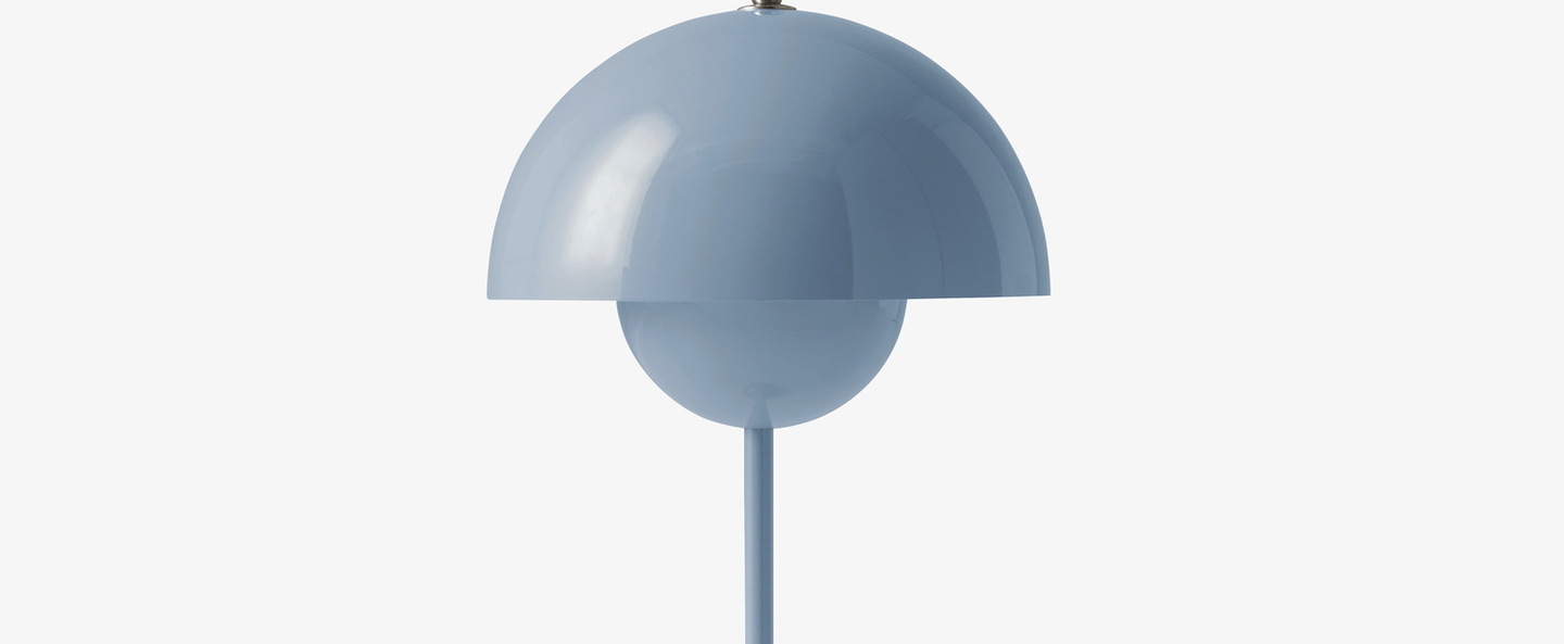 banner-image Lampe a poser flowerpot vp3 bleu clair o23cm h50cm andtradition normal