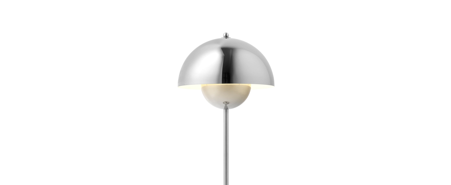 banner-image Lampe a poser flowerpot vp3 chrome h49cm andtradition normal