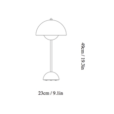 Flowerpot vp3 verne panton andtradition 20729901 luminaire lighting design signed 28806 thumb