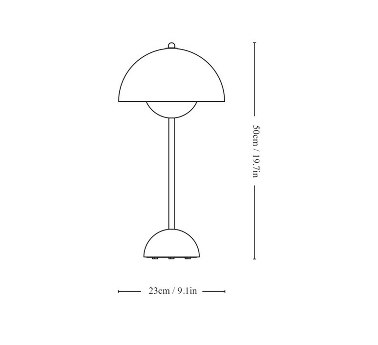 Flowerpot vp3 verne panton andtradition 20729601 luminaire lighting design signed 167784 product