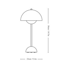 Flowerpot vp3 verne panton andtradition 20729601 luminaire lighting design signed 167784 thumb