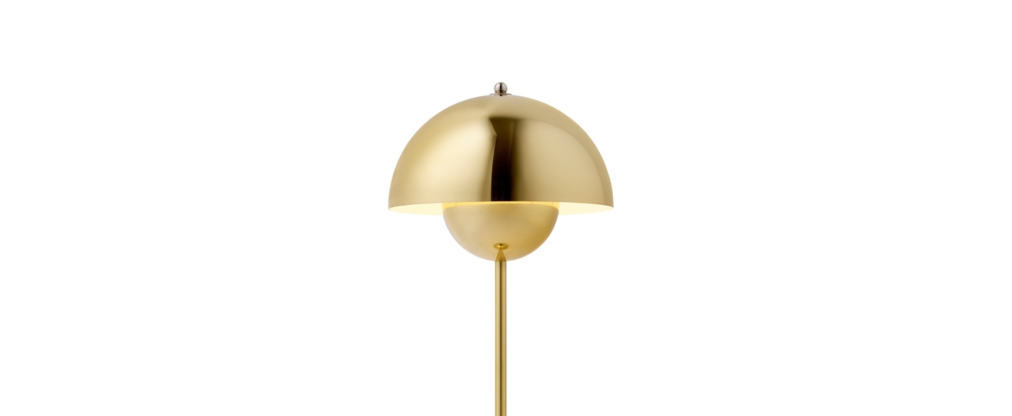 banner-image Lampe a poser flowerpot vp3 laiton poli h49cm andtradition normal