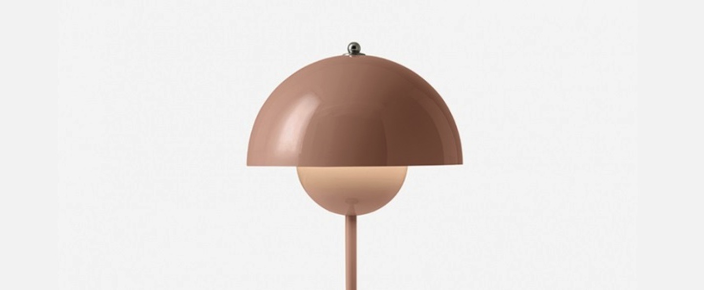 banner-image Lampe a poser flowerpot vp3 rose pale h49cm andtradition normal