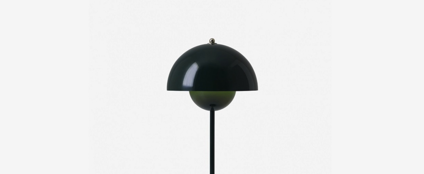 banner-image Lampe a poser flowerpot vp3 vert fonce h49cm andtradition normal
