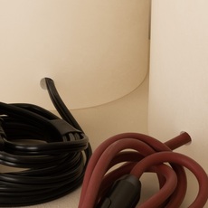 Fluta duoble  lampe a poser  simone marcel tl flu wm duo35 eu black cable  design signed nedgis 204125 thumb