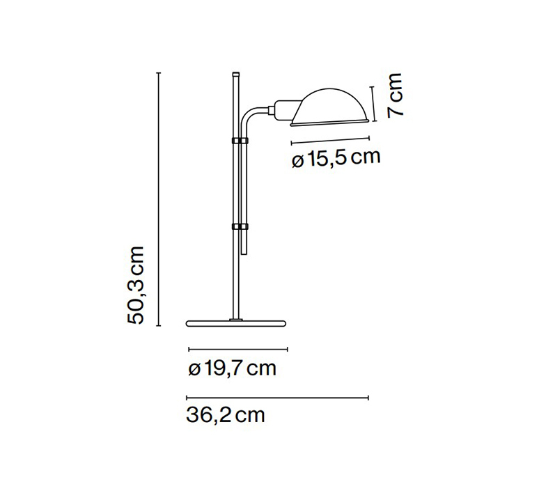 Funiculi lluis porqueras lampe a poser table lamp  marset a641 449  design signed nedgis 140011 product