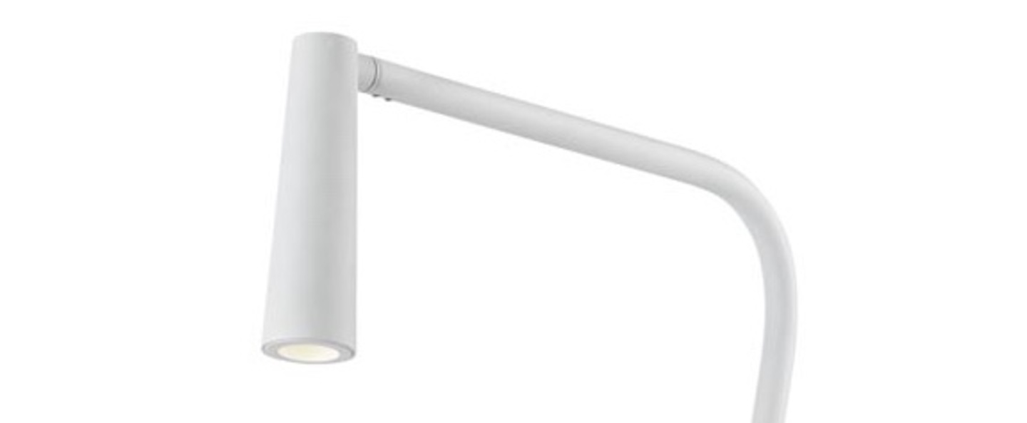 Lampe a poser gamma blanc led 2700k 293 lm l32 6cm h46 5cm leds c4 normal