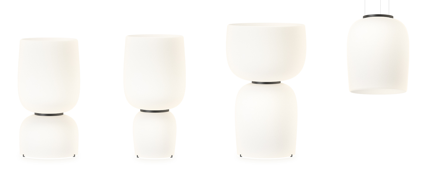 banner-image Lampe a poser ghost 4960 blanc led 2700k 5432lm o47 5cm h112cm vibia normal