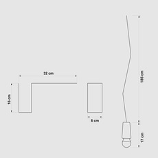 Glint studio galula galula g 1gnt wt gry luminaire lighting design signed 22184 thumb