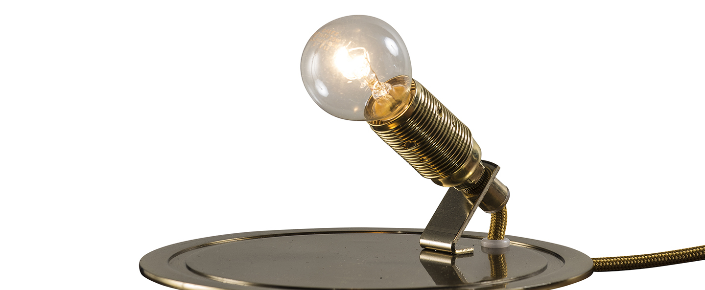 banner-image Lampe a poser glow in a dorm or fume base laiton o18cm h21cm ebb and flow normal