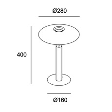 H studio benedito design lampe a poser table lamp  leds c4 10 7742 05 05  design signed nedgis 147462 thumb