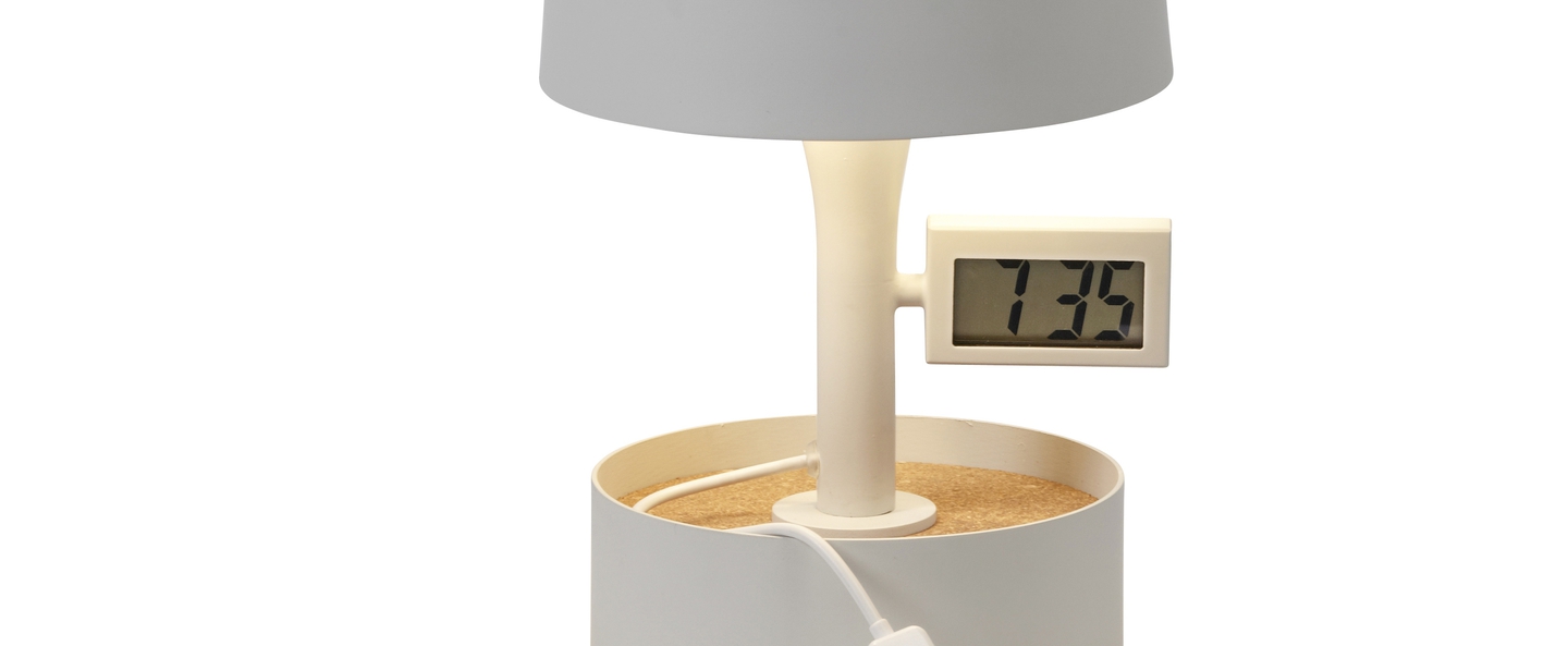 banner-image Lampe a poser hodge podge s blanc h30cm forestier normal
