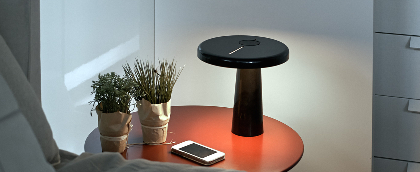 banner-image Lampe a poser hoop noir o21cm martinelli luce normal