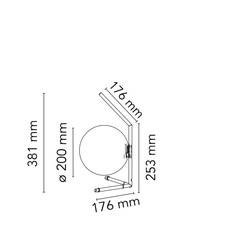 Ic lights table 1 low michael anastassiades lampe a poser table lamp  flos f3171030  design signed nedgis 97647 thumb