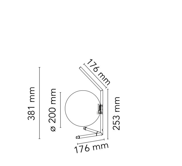 Ic t1 low michael anastassiades lampe a poser table lamp  flos f3171059   design signed 97668 product