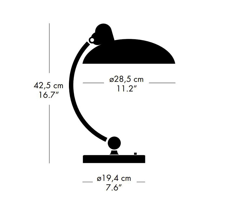 Kaiser idell 6631 t luxus christian dell lampe a poser table lamp  fritz hansen 62701305  design signed nedgis 112802 product