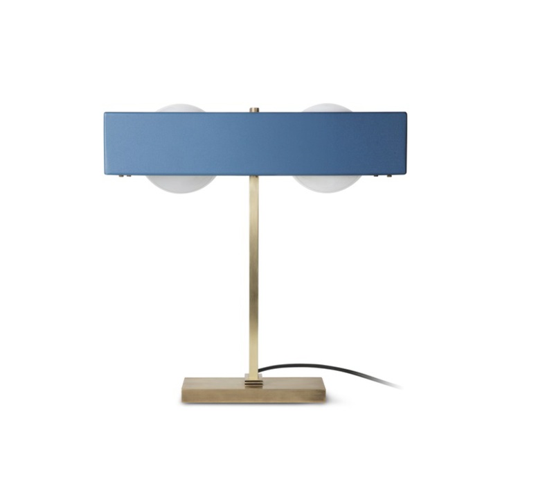 Kernel  lampe a poser table lamp  bert frank kernel table lamp blue  design signed 35985 product