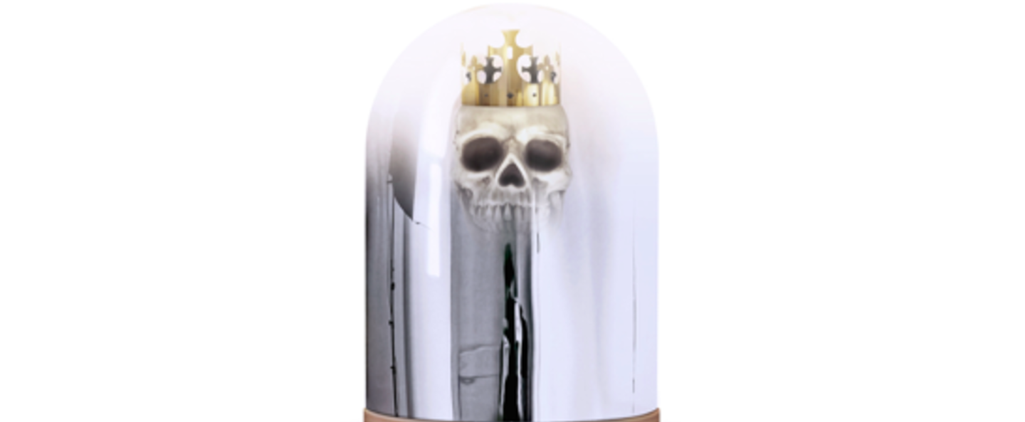 banner-image Lampe a poser king arthur chrome led o30cm h42cm mineheart normal
