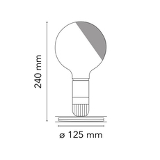 Lampadina achille castiglioni lampe a poser table lamp  flos f32099075  design signed nedgis 98361 thumb