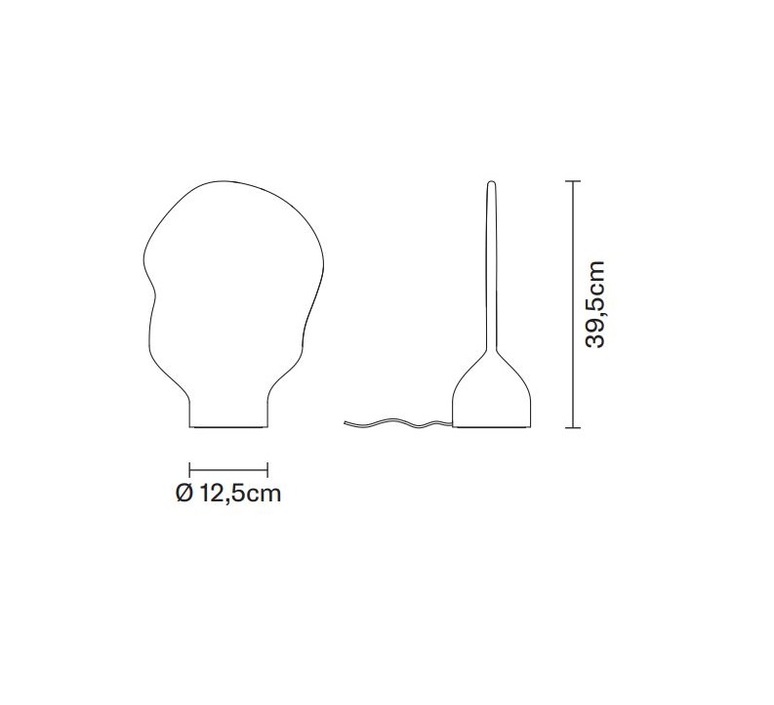 Lampara f69 studio rsvp design lampe a poser table lamp  fabbian f69 b02 00  design signed nedgis 179595 product