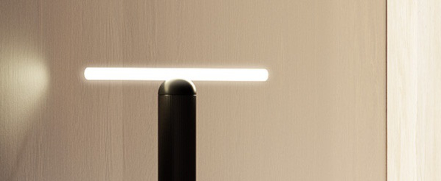 banner-image Lampe a poser lampe de table smile 3 blanc noir o4cm h20cm beem normal