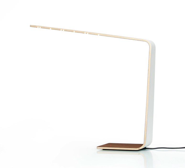 Led4 mikko karkkainen tunto led4 walnut white luminaire lighting design signed 12239 product