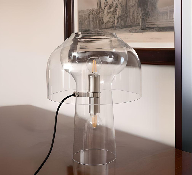 Lilly verre transparent  lampe a poser  karman ct311at int  design signed nedgis 211613 product