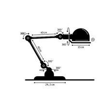 Loft  lampe a poser table lamp  jielde loft d6440x ral 8017  design signed 54487 thumb