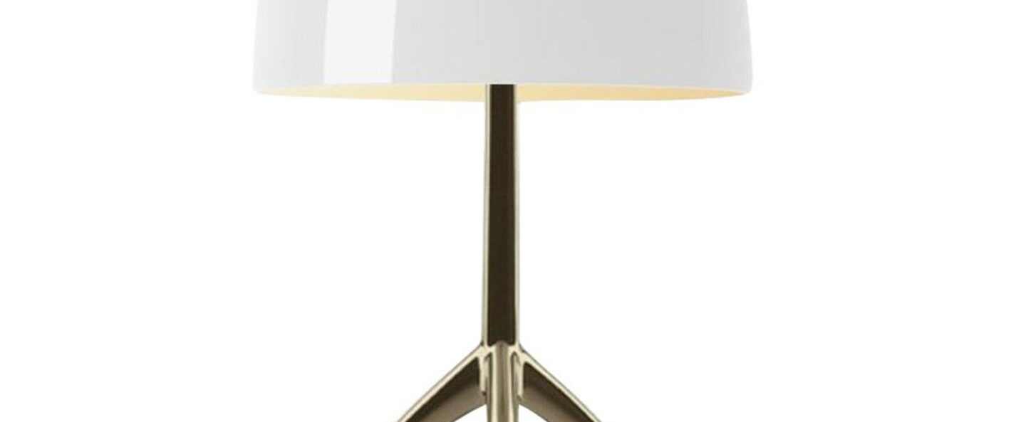 banner-image Lampe a poser lumiere piccola blanc champagne o20cm h35cm foscarini normal