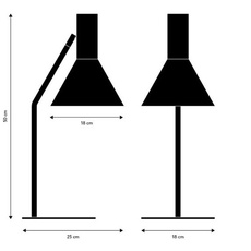 Lyss toni rie lampe a poser table lamp  frandsen 101397  design signed nedgis 147818 thumb