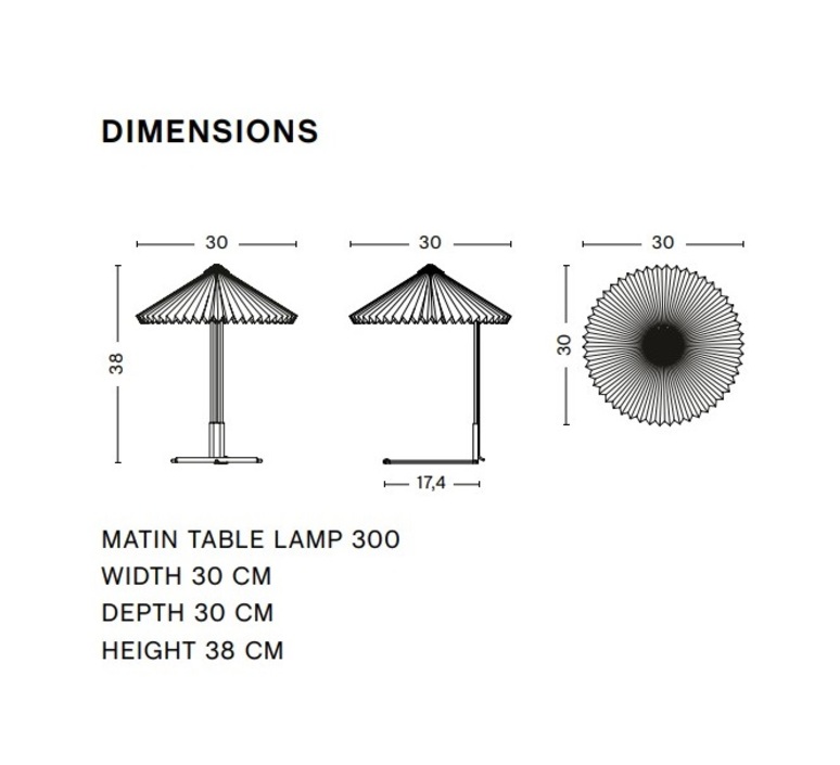 Matin 300 quel designer inga sempe lampe a poser  hay ac069 a577 ab77  design signed nedgis 186831 product