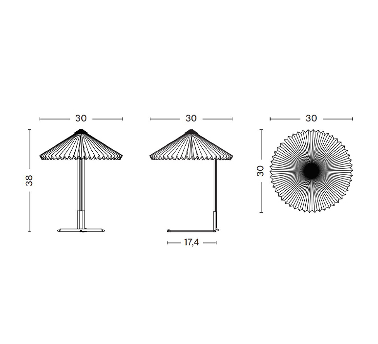 Matin 300 inga sempe lampe a poser table lamp  hay 4191211009000  design signed nedgis 105068 product