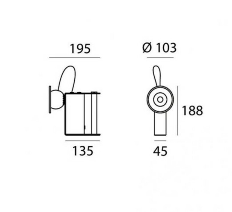 Minibox gae aulenti lampe a poser table lamp  stilnovo 9289  design signed nedgis 154918 product