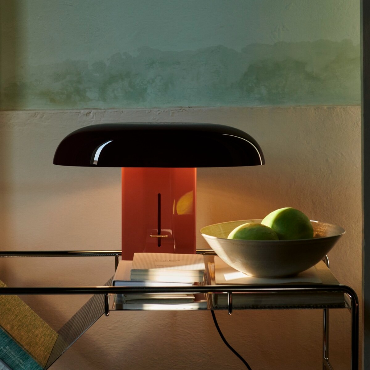 Table lamp, Montera JH42, amber, ruby, L45cm, H33cm - Andtradition