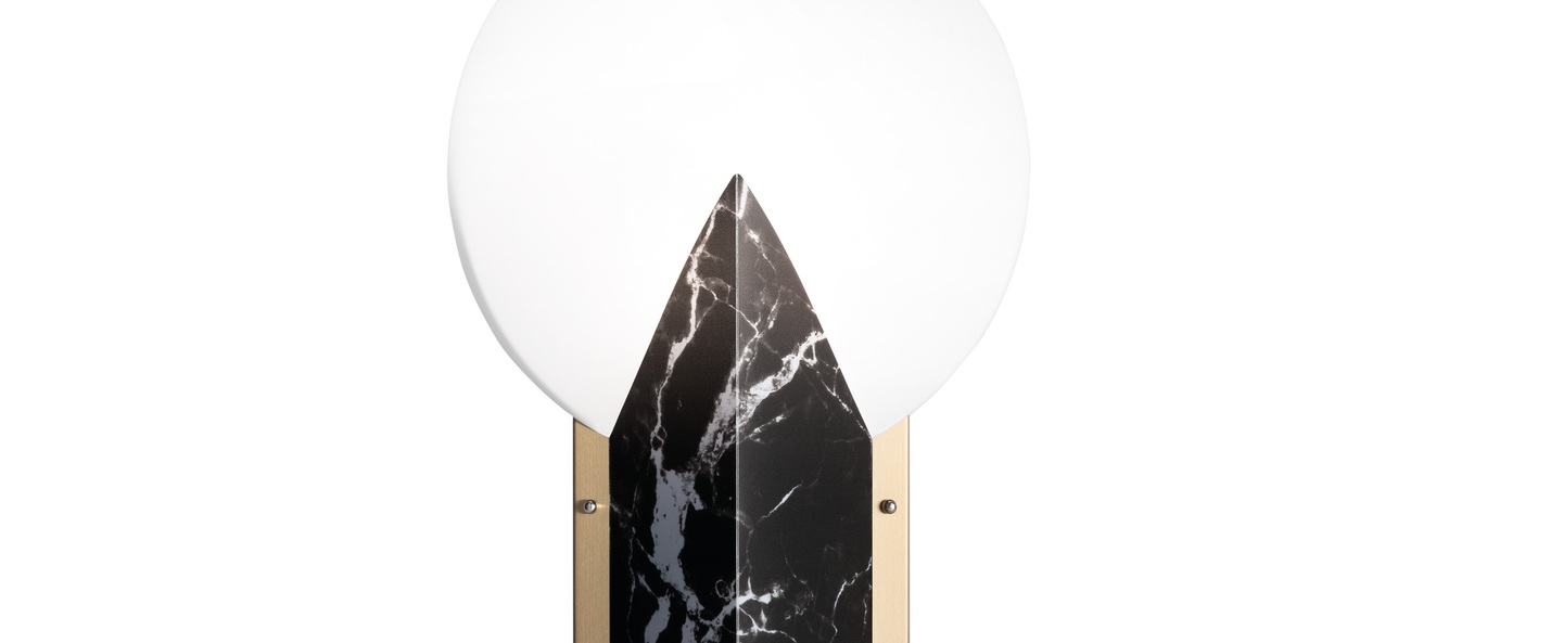 banner-image Lampe a poser moon noir l30cm h57cm slamp normal