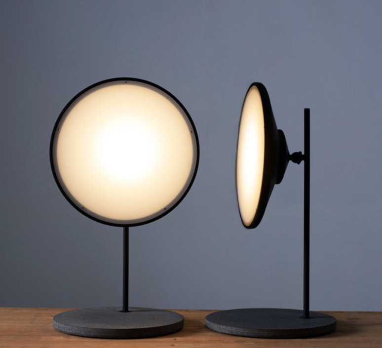 Moons table light nir meiri lampe a poser table lamp  nir meiri moons tablelightmattblack  design signed 56738 product