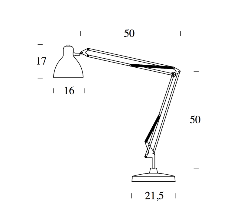 Naska 1 historical archive fontana arte lampe a poser table lamp  fontanaarte 8020no 8100no   design signed 39339 product