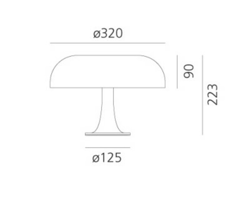 Nessino edition de noel giancarlo mattioli lampe a poser table lamp  artemide 0039080a  design signed nedgis 157911 product