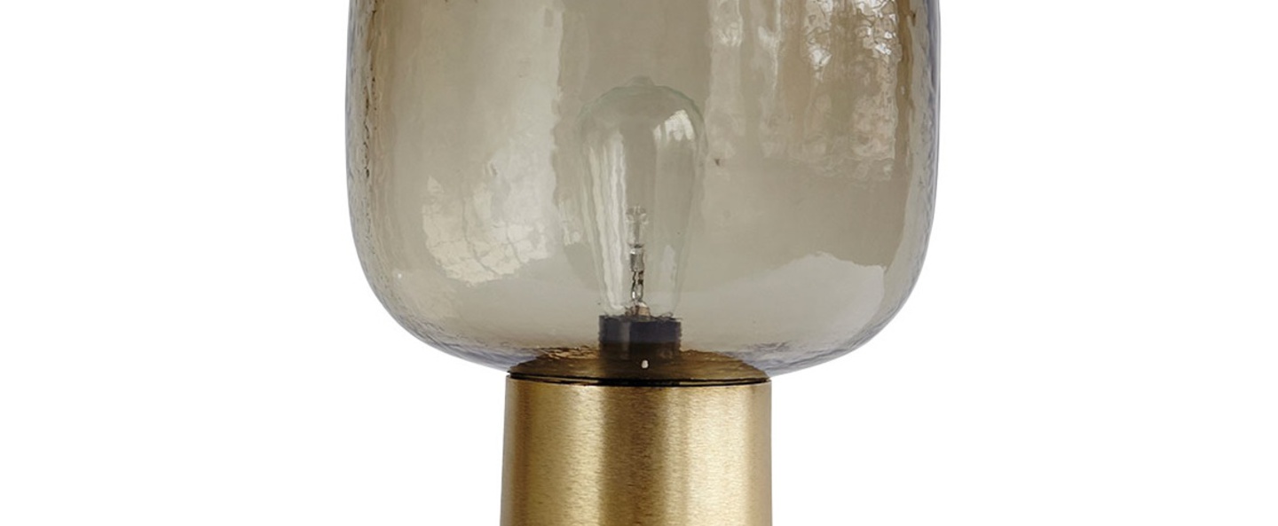 banner-image Lampe a poser note gris laiton laque h52cm o28cm house doctor normal
